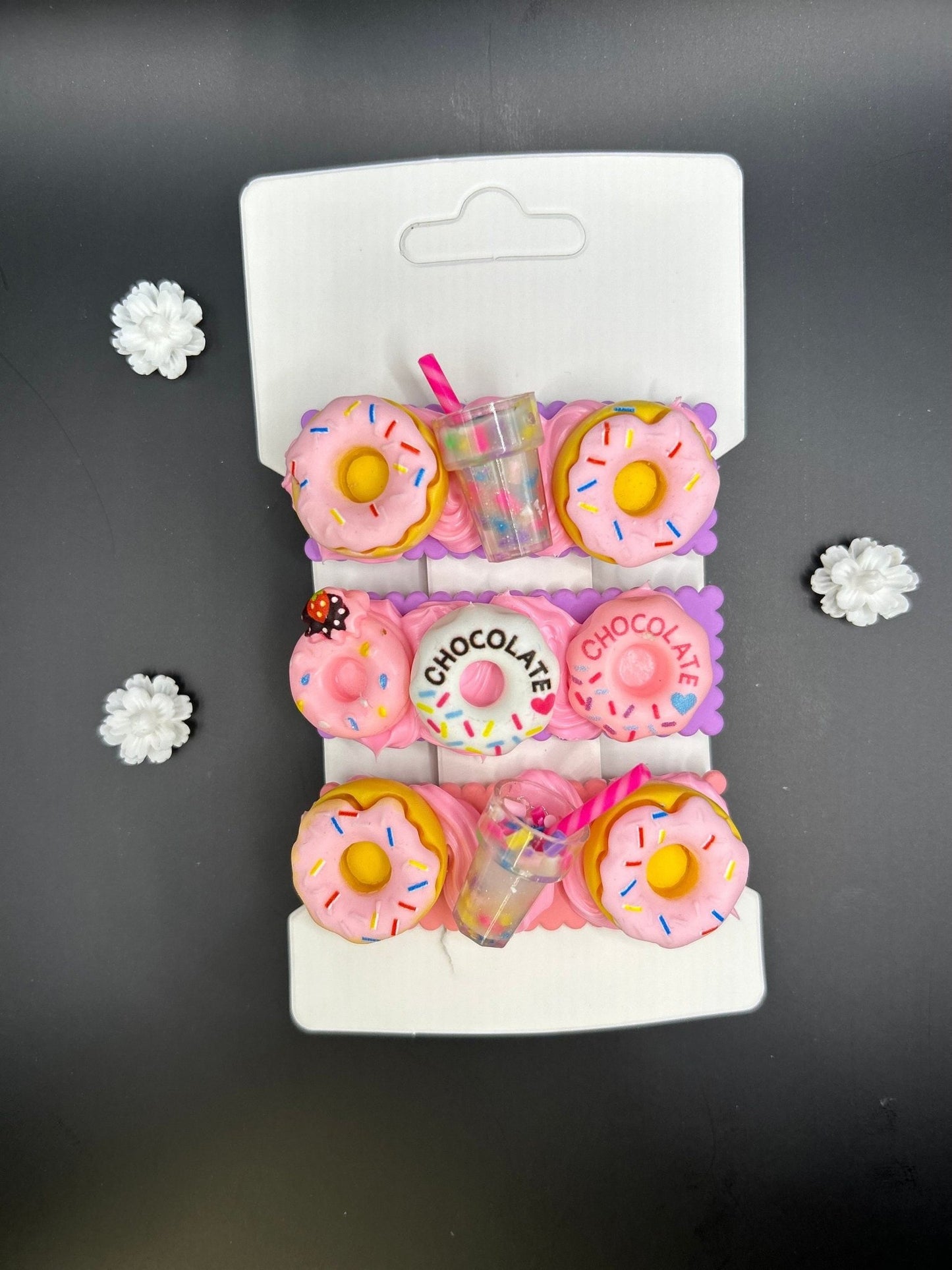 Decoden Hair Barrettes Non-Slip Hair Clips Kawaii Cute Hair Accessories Fun Colorful Accessory Unique Gift for Her - The Deco Den