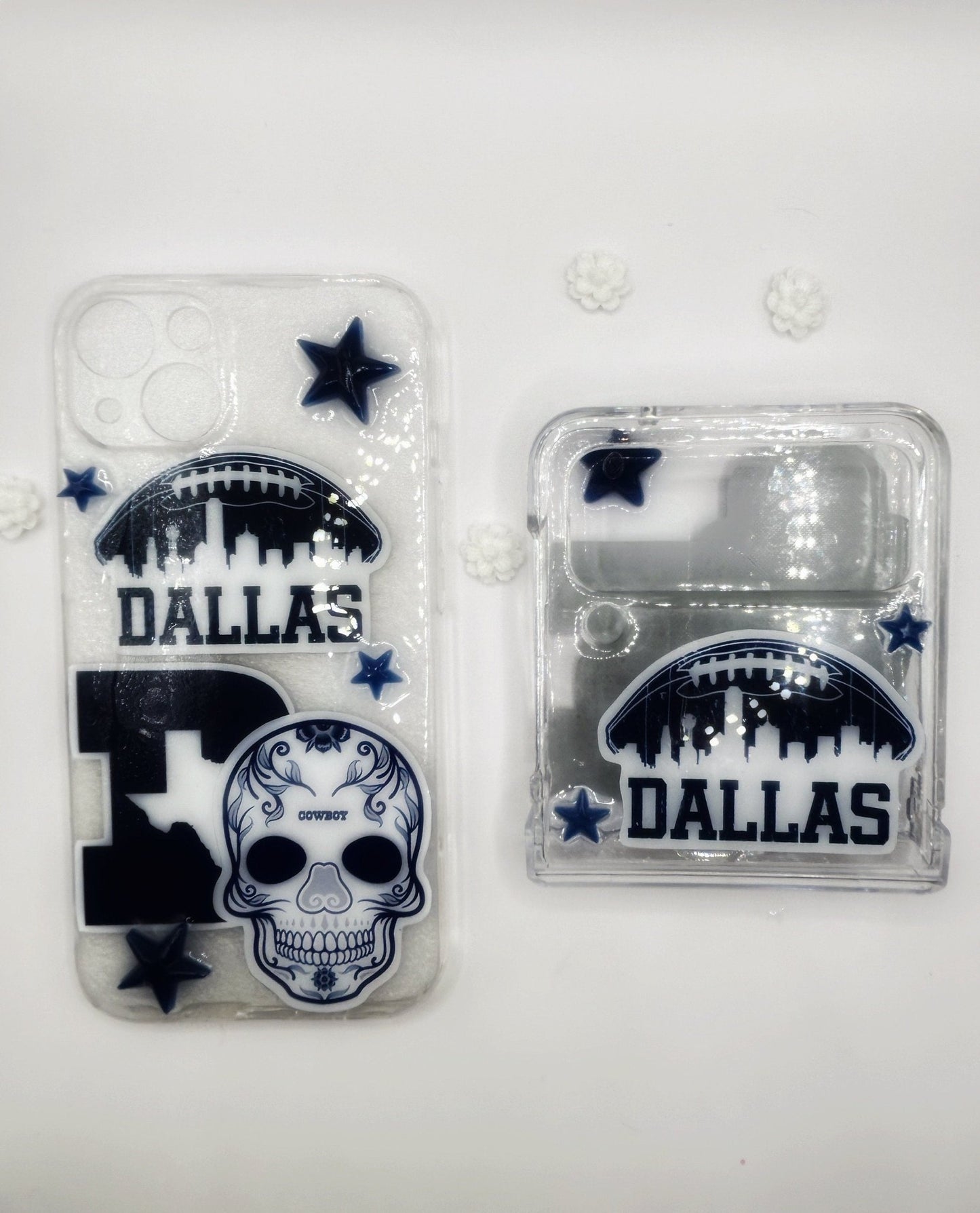 Cell Phone Case Custom iPhone or Samsung Cowboy Nation Football Fan Phone Case Case | All Phone Models Available - The Deco Den