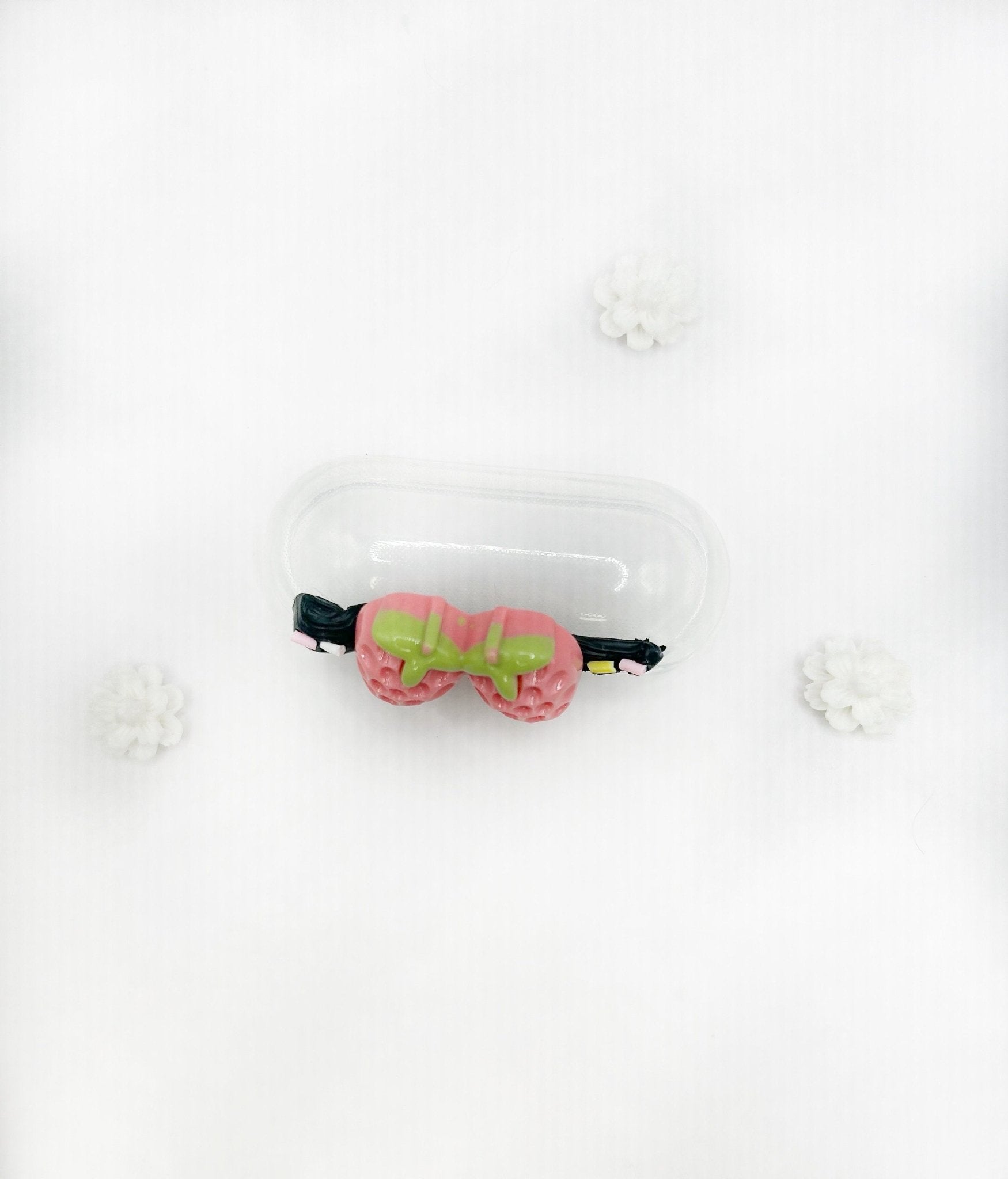 Cute Custom Decoden AirPod Case Pink Kirby Theme Decoden Phone Case Kawaii Decoden Anime AirPod Case - The Deco Den