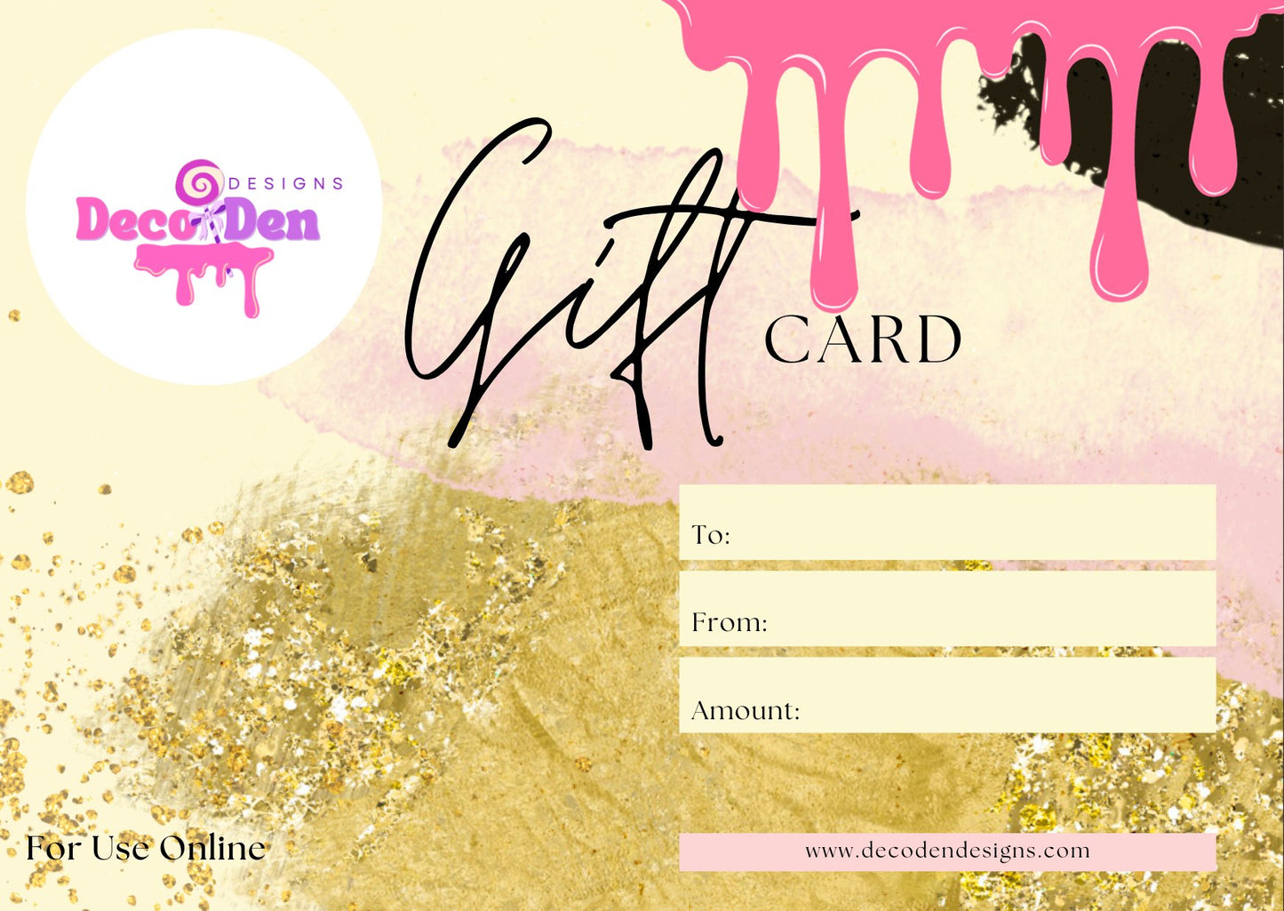 Deco Den Designs Gift Card - The Deco Den