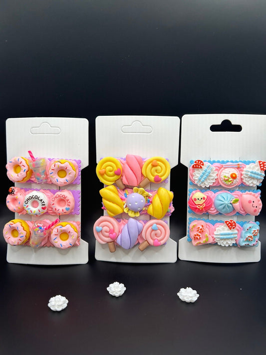 Decoden Hair Barrettes Non-Slip Hair Clips Kawaii Cute Hair Accessories Fun Colorful Accessory Unique Gift for Her - The Deco Den