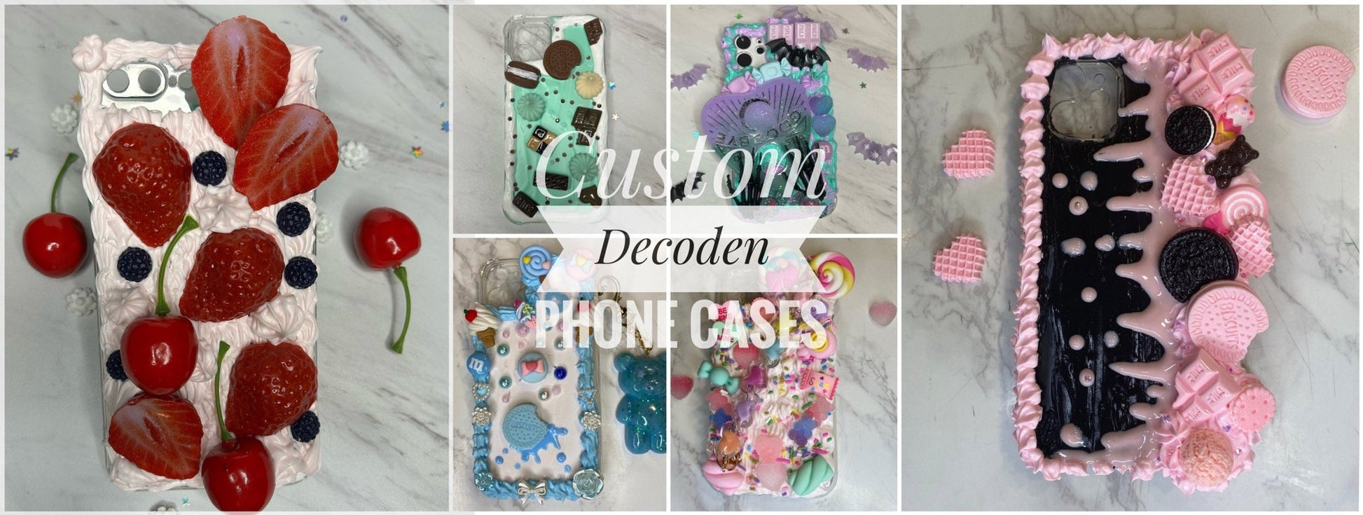 Decoden Phone Case Commission Custom Made to Order Personalized Phone Case Decoden Customized iPhone or Samsung Case - The Deco Den