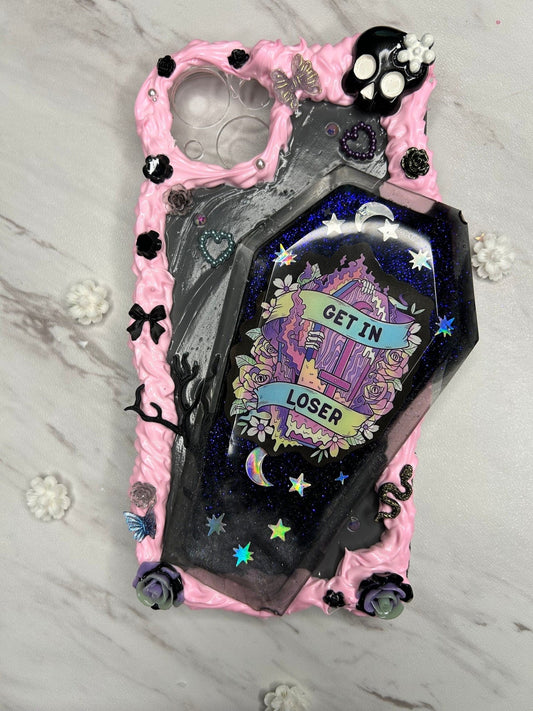 Decoden Phone Case Goth Decoden Cream Case Kawaii Gothic Case Morbid Phone Case Mean Girls Quote iPhone Case Samsung Custom Cases all Models - The Deco Den