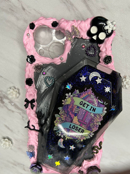 Decoden Phone Case Goth Decoden Cream Case Kawaii Gothic Case Morbid Phone Case Mean Girls Quote iPhone Case Samsung Custom Cases all Models - The Deco Den