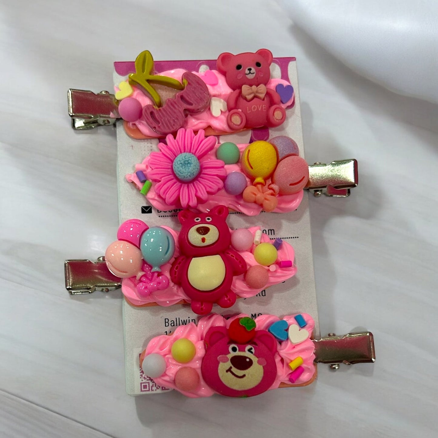 DIY Kit: Decoden Hair Clips - The Deco Den