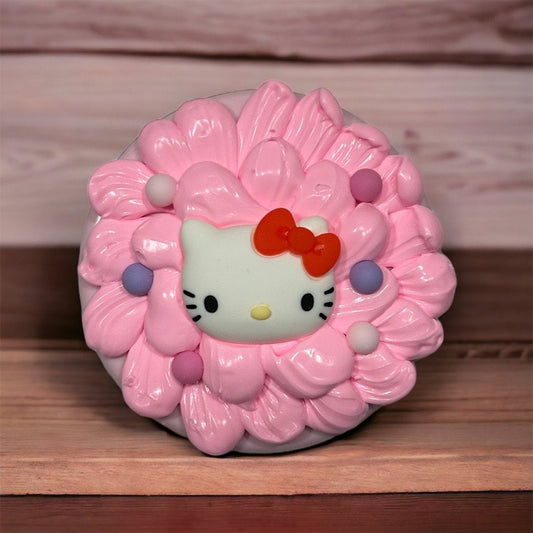 Mirror Compact Travel Mirror Kawaii Kitty Mirror Decoden Travel Mirror Unique Gift for Tween Gift for Her - The Deco Den