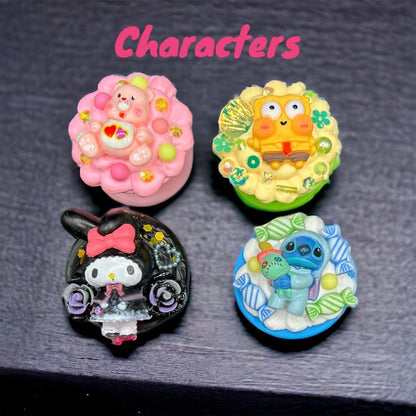 Phone Holder Decoden Cute Kawaii Pop Socket Holders Cute Cellphone Accessories | Ready to Ship - The Deco Den